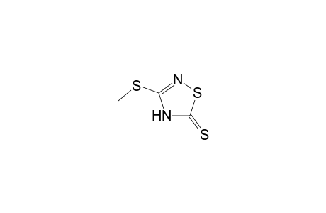 3-(methylthio)-1,2,4-thiadiazole-5(4H)-thione