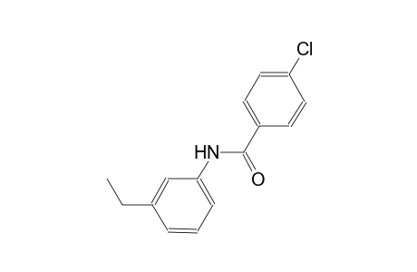 4-chloro-N-(3-ethylphenyl)benzamide