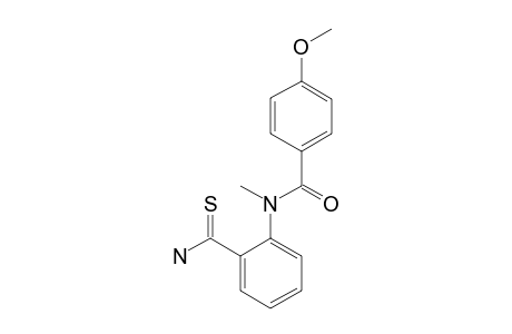 2-(4-METHOXYBENZOYLMETHYLAMINO)-THIOBENZAMIDE