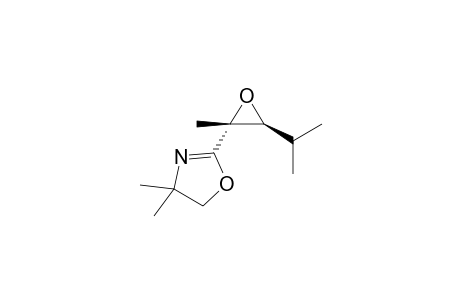 2-[(2R,3S)-3-isopropyl-2-methyl-oxiran-2-yl]-4,4-dimethyl-2-oxazoline