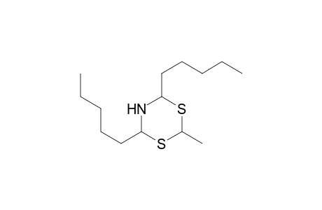 5,6-Dihydro-4,6-dipentyl-2-methyl-4H-1,3,5-dithiazine