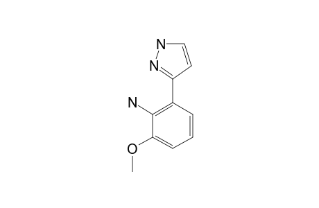 3-(2'-AMINO-3'-METHOXYPHENYL)-PYRAZOLE
