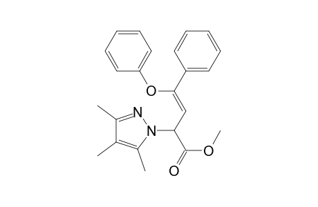 Methyl ester of (Z)-3,4,5-Trimethyl-.alpha.-(2-phenoxy-2-phenylethenyl)-1H-pyrazole-1-acetic acid