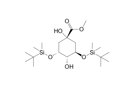 Methyl (1R,3R,4S,5R)-3,5-Bis((tert-butyl)dimethylsilyloxy]-1,4-dihydroxycyclohexane-1-carboxylate