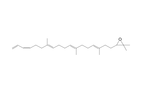 2,2-Dimethyl-3-[(3E,7E,11E,15Z)-3,7,12-trimethyloctadeca-3,7,11,15,17-pentaenyl]oxirane