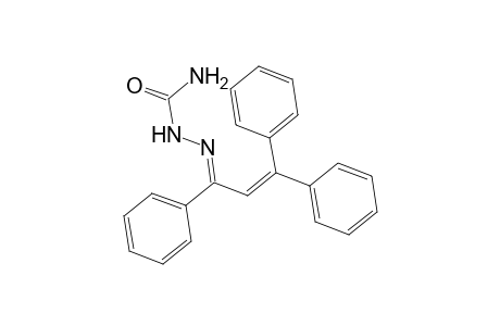 Acrylophenone, 3,3-diphenyl-, semicarbazone