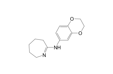 (Azepan-2-ylidene)(2,3-dihydrobenzo[1,4]dioxin-6-yl)amine