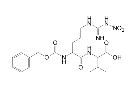 N-[(N2-benzyloxycarbonyl-N4-nitro)-L-arcinyl]-L-valine