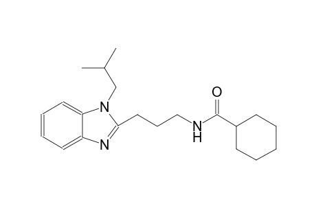 cyclohexanecarboxamide, N-[3-[1-(2-methylpropyl)-1H-benzimidazol-2-yl]propyl]-