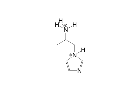1H-imidazolium, 1-(2-ammoniopropyl)-