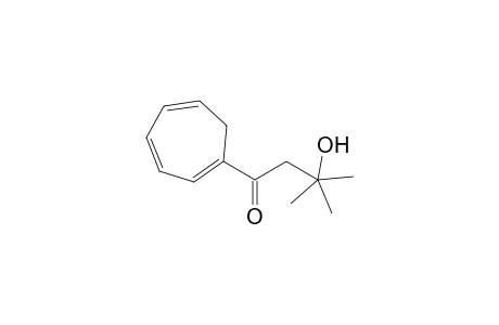 1-(3'-Hydroxy-3'-methyl-isovaleryl)cyclohepta-1,3,5-triene