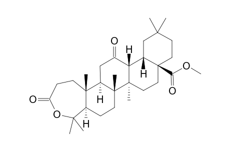 OLEAN-12-OXO-28-METHOXYCARBONYL-3-OIC_ACID_EPSILON-LACTONE