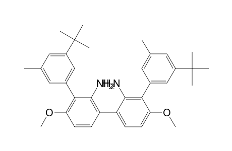 [1,1':3',1'':3'',1'''-Quaterphenyl]-2',2''-diamine, 3,3'''-bis(1,1-dimethylethyl)-4'',6'-dimethoxy-5,5'''-dimethyl-