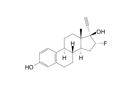 (16alpha,17beta)-17-ethynyl-16-fluoroestra-1,3,5(10)-triene-3,17-diol