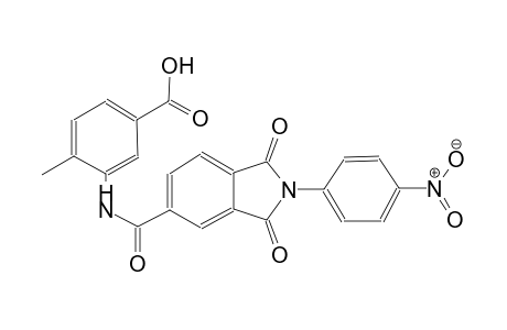 benzoic acid, 3-[[[2,3-dihydro-2-(4-nitrophenyl)-1,3-dioxo-1H-isoindol-5-yl]carbonyl]amino]-4-methyl-