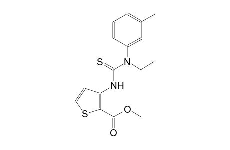 methyl 3-{[(ethyl-3-methylanilino)carbothioyl]amino}-2-thiophenecarboxylate