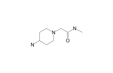 1-Piperidineacetamide, 4-amino-N-methyl-