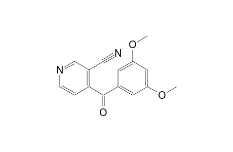 3-Pyridinecarbonitrile, 4-(3,5-dimethoxybenzoyl)-