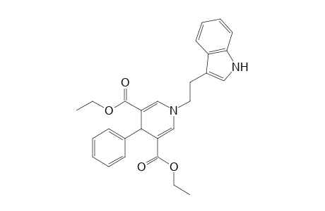1-[2-(1H-indol-3-yl)ethyl]-4-phenyl-4H-pyridine-3,5-dicarboxylic acid diethyl ester