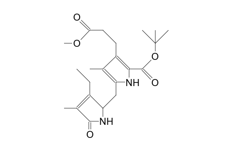 3-Ethyl-4'-(2-methoxycarbonylethyl)-4,3'-dime-5-oxo-2,4-dihydro-2,2'-dipyrryl-methane-5'-carboxylic acid, tert-butyl ester