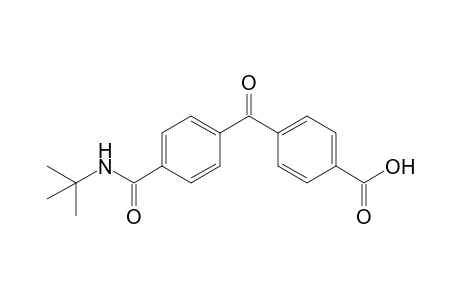 4-[4-(tert-butylcarbamoyl)benzoyl]benzoic acid