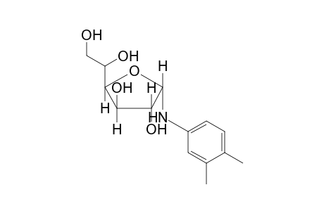 2-(1,2-dihydroxyethyl)-5-(3,4-dimethylanilino)oxolane-3,4-diol