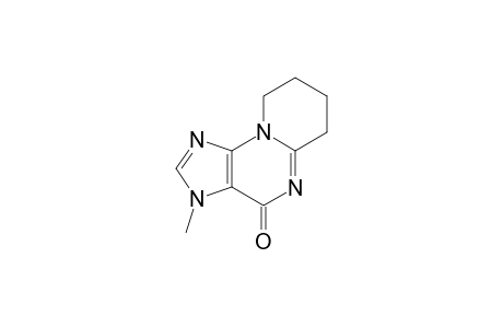 1-METHYL-5,6,7,8-TETRAHYDROPYRIDO-[2.1-B]-PURIN-10(1H)-ONE