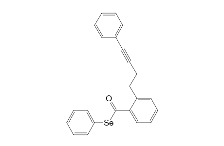 Se-Phenyl 2-(4-phenyl-3-butynyl)benzenecarboselenoate