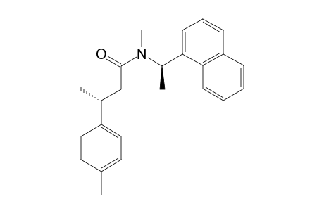 (R,R)-N-(1-Naphthylethyl)-N-methyl-3-(4-methyl-1,3-cyclohexadienyl)butanamide