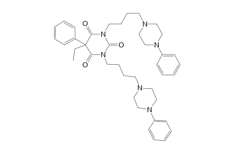 5-Ethyl-5-phenyl-1,3-bis[4-(4-phenyl-1-piperazinyl)butyl]-2,4,6(1H,3H,5H)-pyrimidinetrione