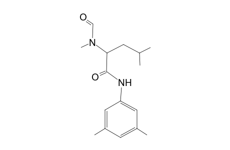 N-Methyl-N-[1-(N'-(3,5-dimethylphenyl)carbamyl)-3-methylbutyl]formamide