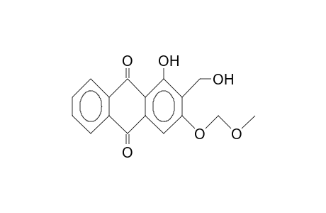 1-Hydroxy-2-hydroxymethyl-3-methoxymethylenoxy-anthraquinone
