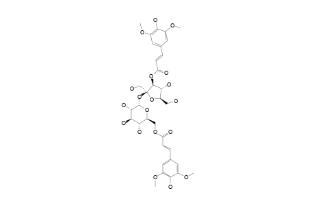 BETA-D-(3-SINAPOYL)-FRUCTOFURANOSYL-ALPHA-D-(6-SINAPOYL)-GLUCOPYRANOSIDE
