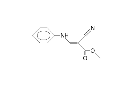 Z-METHYL-2-CYANO-3-(PHENYLAMINO)-PROPENOATE