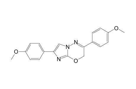 3,7-Bis(4-methoxyphenyl)-2H-imidazo[2,1-b][1,3,4]oxadiazine