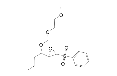 (2R,3R)-2-(benzenesulfonyl)-3-[(1S)-1-(2-methoxyethoxymethoxy)butyl]oxirane