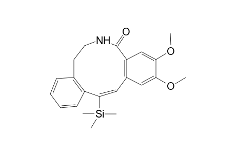 (13E)-2,3-dimethoxy-13-trimethylsilyl-7,8-dihydro-6H-benzo[e][2]benzazecin-5-one