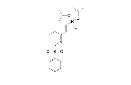 ANTI-4-METHYL-3-[2-[(4-METHYLPHENYL)-SULFONYL]-HYDRAZONO]-1-PENTENYL-PHOSPHONSAEUREDIISOPROPYLESTER