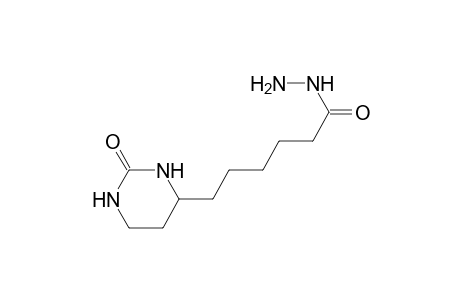 Hexanoic acid hydrazide, 6-(hexahydro-2-oxo-4-pyrimidyl)-
