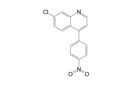 7-Chloro-4-(4-nitrophenyl)quinoline