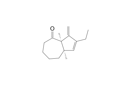 cis-2-Ethyl-3a,8a-dimethyl-3-methylene-3,3a,6,7,8,8a-hexahydroazulen-4(5H)-one