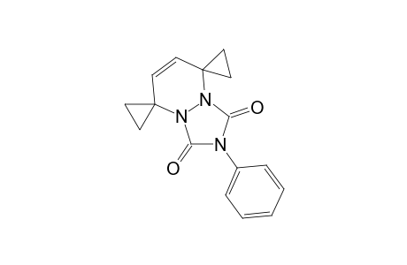 Dispiro[cyclopropane-1,5'(8'H)-[1H][1,2,4]triazolo[1,2-a]pyridazine-8',1''-cyclopropane]-1',3'(2'H)-dione, 2'-phenyl-