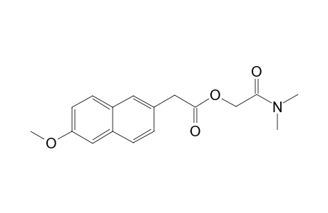 2-(dimethylamino)-2-oxoethyl 2-(6-methoxynaphthalen-2-yl)acetate