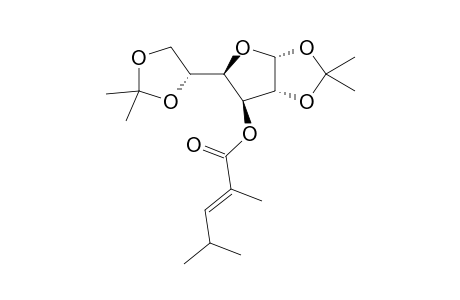(1,2:5,6-Di-O-Isopropyliden-.alpha.,D-glucofuranose-3-O-yl) 2,4-dimethyl 2-pentenoate