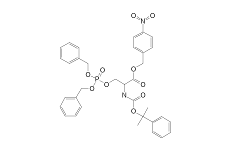 N-ALPHA-(2-PHENYLISOPROPYLOXYCARBONYL)-O-(DIBENZYLPHOSPHONO)-L-SERINE-4-NITROBENZYLESTER;PPOC-SER(PO3BZL2)-ONB