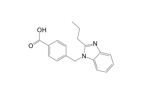 4-[(2-Propyl-1H-benzo[d]imidazole-1-yl)methyl]benzoic acid