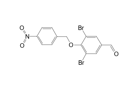 3,5-Dibromo-4-(4-nitro-benzyloxy)-benzaldehyde