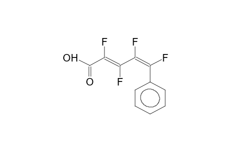 Z,E-5-PHENYL-2,3,4,5-TETRAFLUORO-2,4-PEBTADIENOIC ACID
