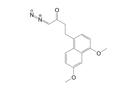 2-Butanone, 1-diazo-4-(4,6-dimethoxy-1-naphthalenyl)-