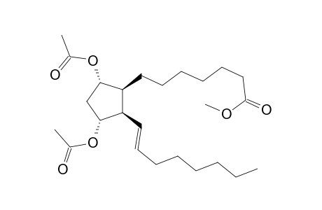 Prost-13-en-1-oic acid, 9,11-bis(acetyloxy)-, methyl ester, (8.beta.,9.alpha.,11.alpha.,13E)-